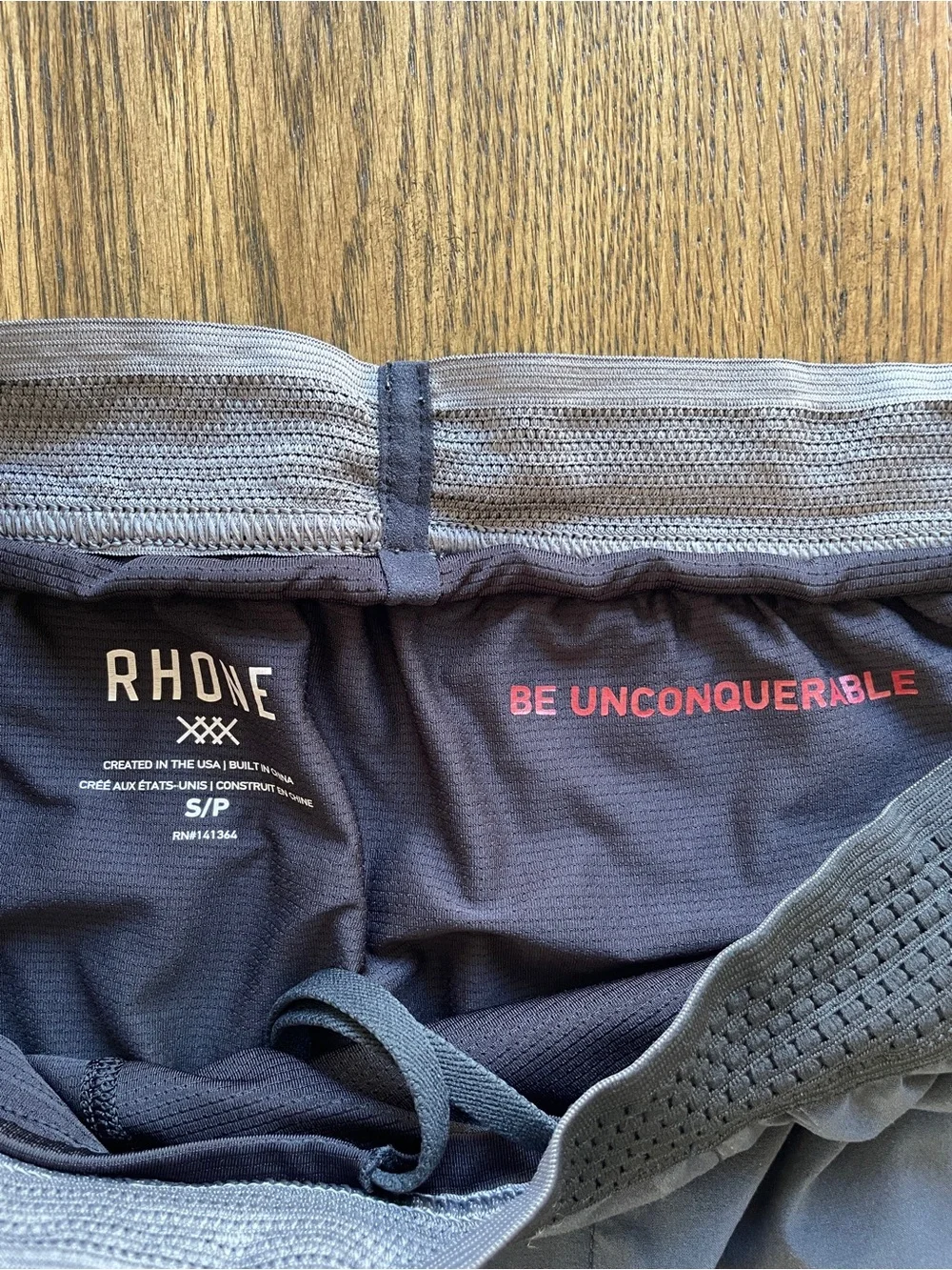 Rhone Swift Shorts Lined size small compression black gym work out exercise mens